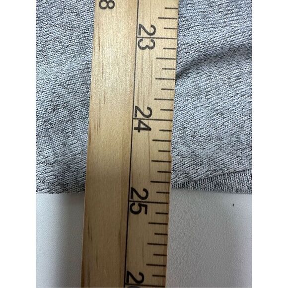 Kiss & Fly Bohemian Rhinestone Trim Women’s Sweater 3/4 Sleeve Gray Black Sz PL - Picture 9 of 11